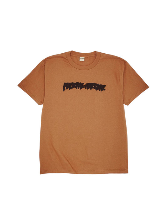 【Fucking Awesome- ファッキングオーサム】INK TRAP STAMP LOGO SHORT SLEEVE TEE /  BROWN（Tシャツ/ブラウン）