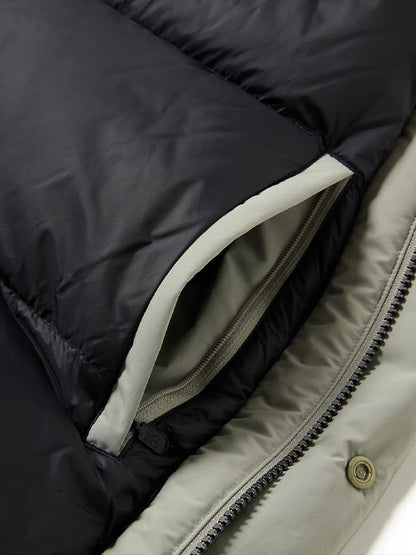 【FIRST DOWN -ファーストダウン WRAP DOWN PARKA DICROS(R) MAURI / BLACK (ダウン/ブラック)