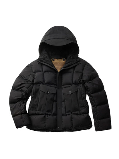 【Ten c- テンシー】TEMPEST COMBO DOWN JACKET / BLACK(アウター/ブラック)