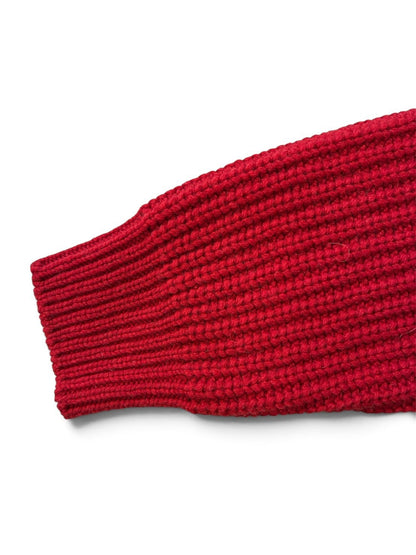 【kolor BEACON - カラー ビーコン】26WBM-N01331-17 Knit  / RED (ニット/レッド）