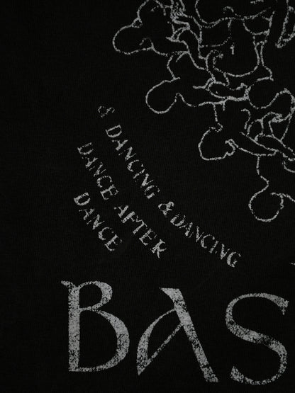 【BASKETCASE  - バスケットケース】ETERNAL LONG SLEEVE  / BLACK (Tシャツ/ブラック)