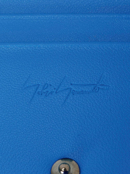 【Discord Yohji Yamamoto - ディスコード ヨウジヤマモト】COMPACT / BLUE (財布/ブルー)