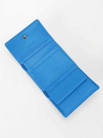 【Discord Yohji Yamamoto - ディスコード ヨウジヤマモト】COMPACT / BLUE (財布/ブルー)