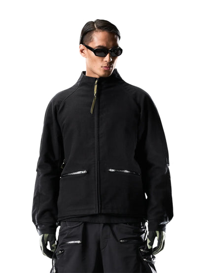【ACRONYM - アクロニウム】J137-KI /Articulated Moleskin Jacket（ジャケット/ブラック)