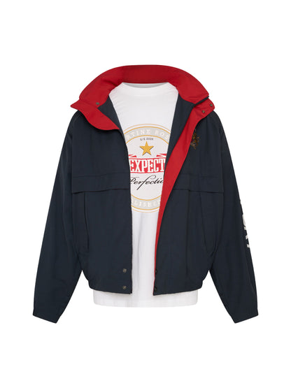 【Martine Rose  - マーティンローズ】ANORAK / NAVY BLUE (ジャケット/ネイビーブルー)
