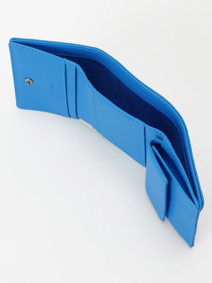 【Discord Yohji Yamamoto - ディスコード ヨウジヤマモト】COMPACT / BLUE (財布/ブルー)