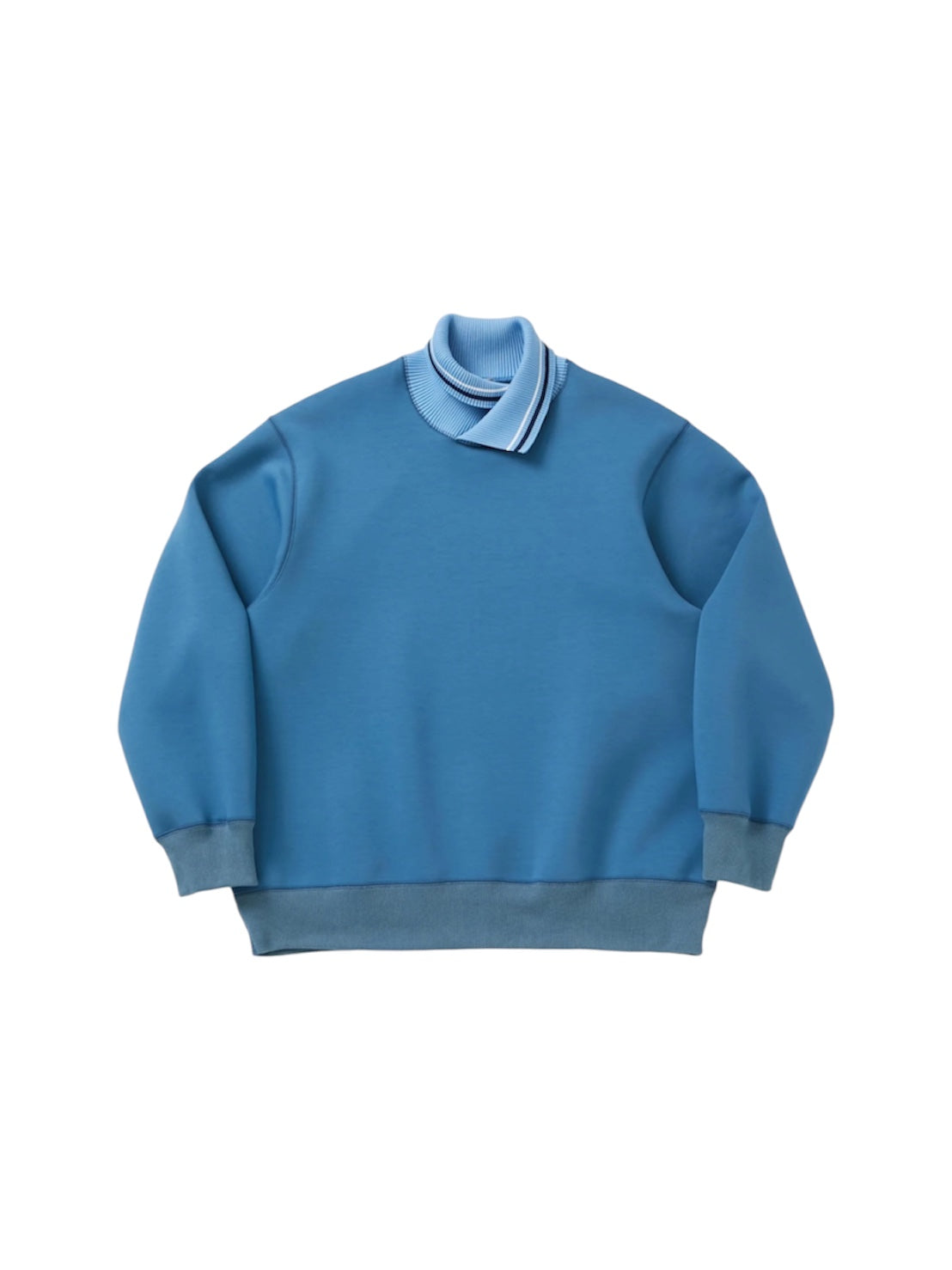 【kolor BEACON - カラー ビーコン】26WBM-T04232-72 Tops / BLUE (スウェットシャツ/ブルー