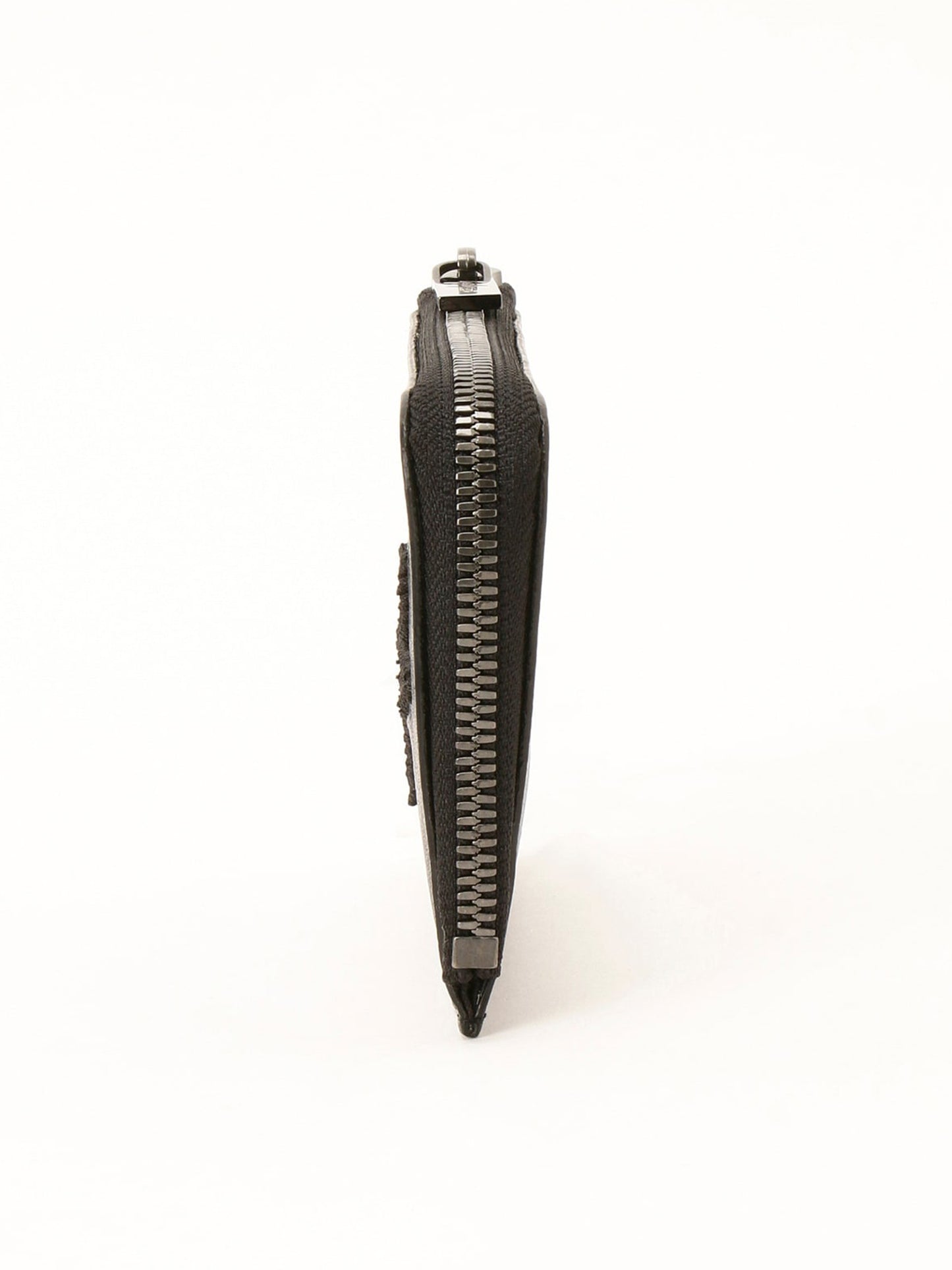 【Discord Yohji Yamamoto - ディスコード ヨウジヤマモト】Signature short wallet / Black (財布/ブラック)