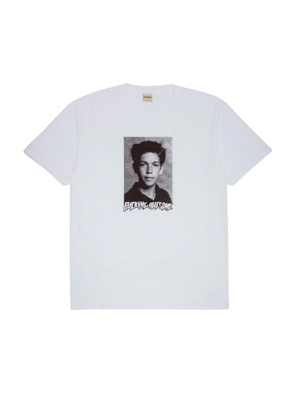 【Fucking Awesome × Mark Gonzales - ファッキングオーサム×マークゴンザレス】GONZ CLASS PHOTO TEE /  WHITE（Tシャツ/ホワイト)