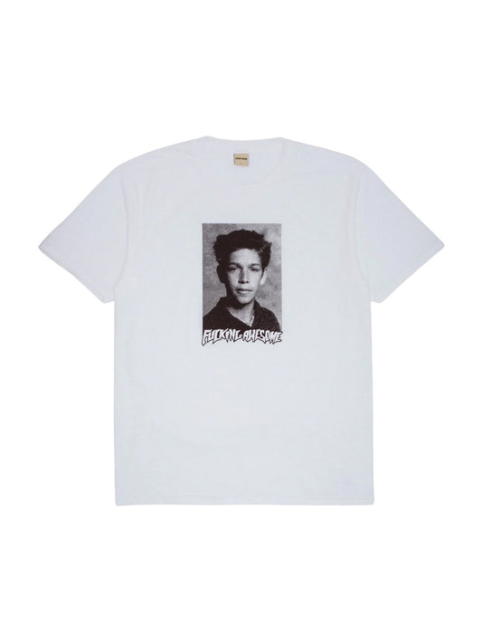 【Fucking Awesome × Mark Gonzales - ファッキングオーサム×マークゴンザレス】GONZ CLASS PHOTO TEE /  WHITE（Tシャツ/ホワイト)