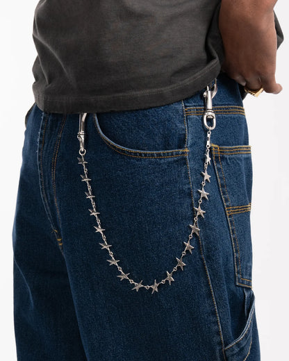 【TWO JEYS  - トゥージェイズ】STARS PANT CHAIN / SILVER (アクセサリー/シルバー)