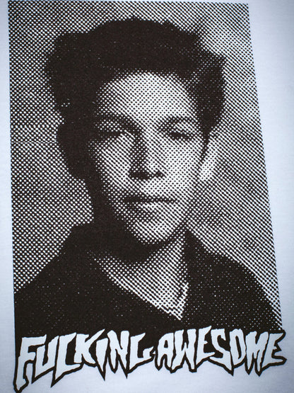 【Fucking Awesome × Mark Gonzales - ファッキングオーサム×マークゴンザレス】GONZ CLASS PHOTO TEE /  WHITE（Tシャツ/ホワイト)