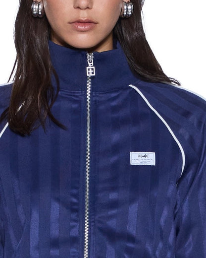 【KSUBI - スビ】CROPPED TRACKTOP / NAVY (トラック/ネイビー)