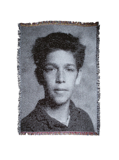 【Fucking Awesome × Mark Gonzales - ファッキングオーサム×マークゴンザレス】GONZ CLASS PHOTO BLANKET /  MULTI（ブランケット/ホワイト)