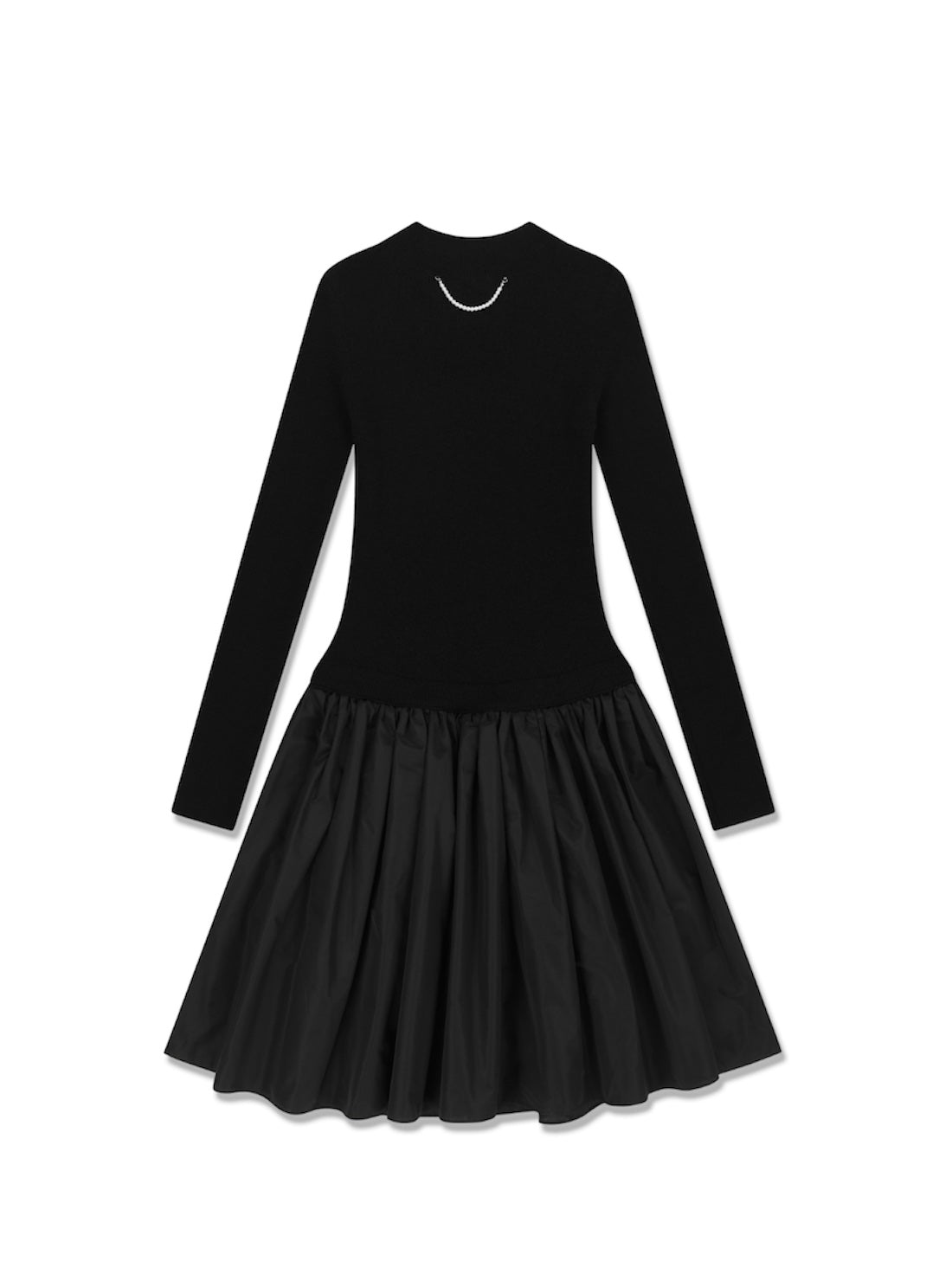 【KIMHEKIM - キムヘキム】AMELIE KNIT DRESS  / BLACK (ワンピース/ブラック)