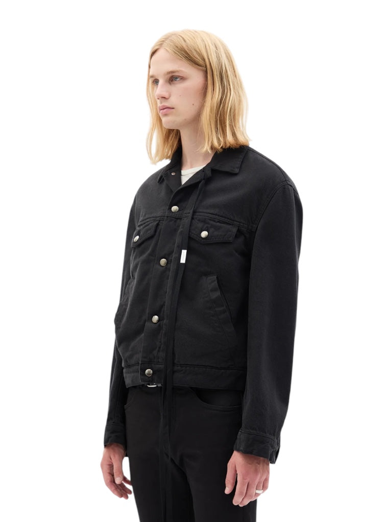 【定価33.6万】Ann Demeulemeester ジャケット ブラック ANN DEMEULEMEESTER - アン ドゥムルメステール】5-POCKET STANDARD