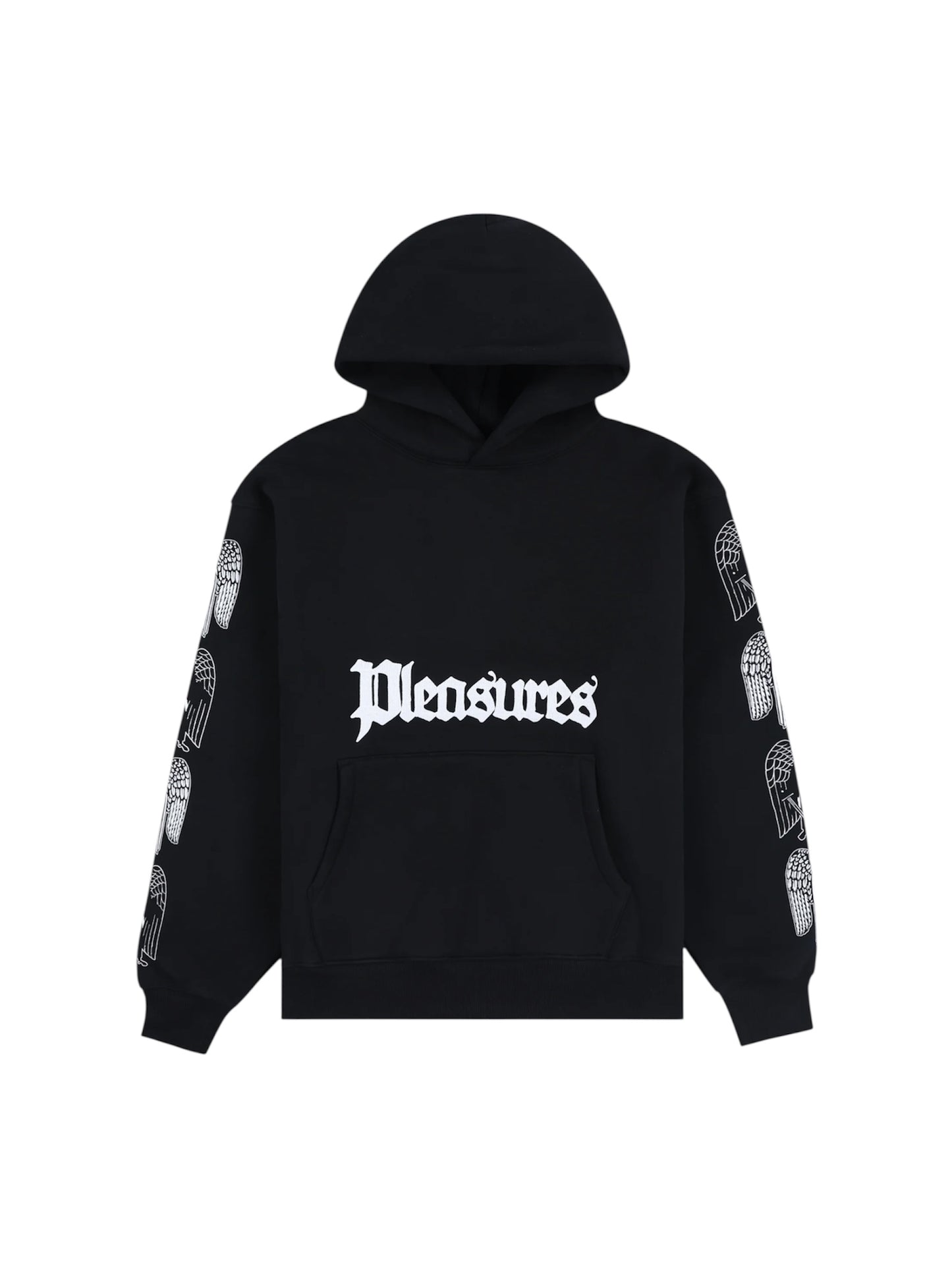 【PLEASURES - プレジャーズ】ANGEL DEMON HOODIE / BLACK (フーディー/ブラック)