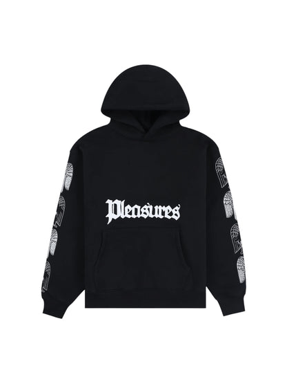 【PLEASURES - プレジャーズ】ANGEL DEMON HOODIE / BLACK (フーディー/ブラック)