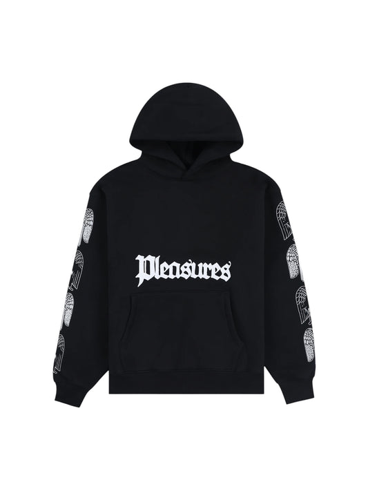 【PLEASURES - プレジャーズ】ANGEL DEMON HOODIE / BLACK (フーディー/ブラック)