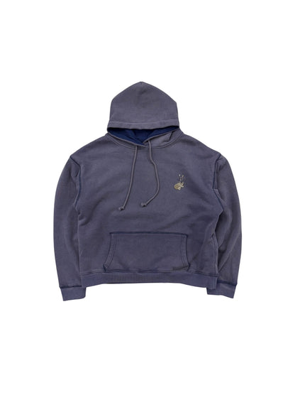 【BASKETCASE  - バスケットケース】CHARMS, thermal lined pullover / WASHED NAVY (フーディー/ウォッシュドネイビー)