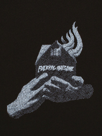 【Fucking Awesome - ファッキングオーサム】House on Fire 2 Zip Up Hoodie / BLACK （フーディー/ブラック）