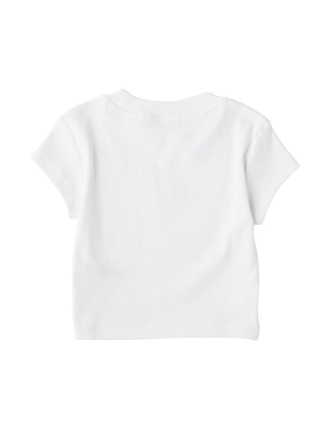 【Calvin Klein - カルバンクライン】A-MNGM BABY TEE / WHITE(Tシャツ/ホワイト)