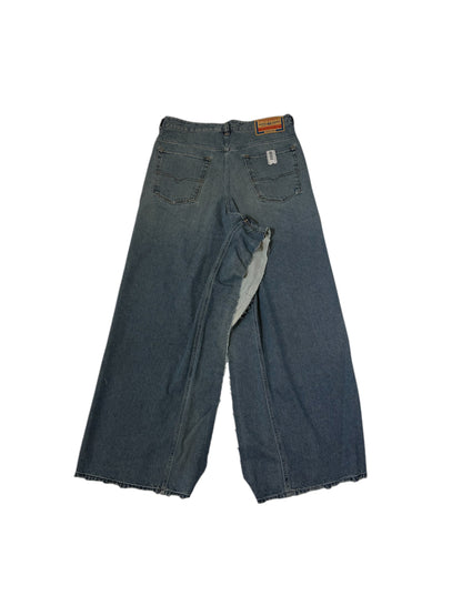 【prototypes - プロトタイプス】BLUE DENIM BLUE OVERSIZED JEAN / BLUE (パンツ/ブルー)