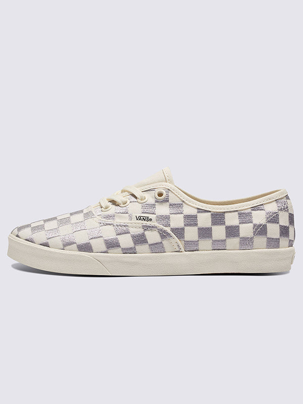 【VANS - ヴァンズ】 AUTHENTIC LOWPRO Checker (スニーカー/シルバー)