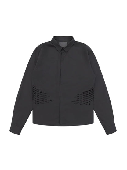 【HELIOT EMIL  - エリオットエミル】HALOS SHIRT / BLACK (シャツ/ブラック)