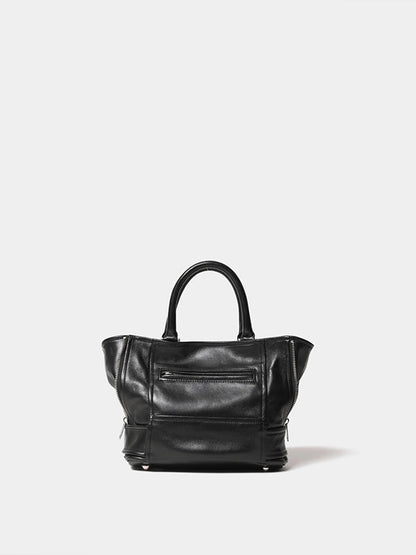 【beautiful people - ビューティフルピープル】excerption riders kids tote bag / BLACK（バッグ/ブラック)