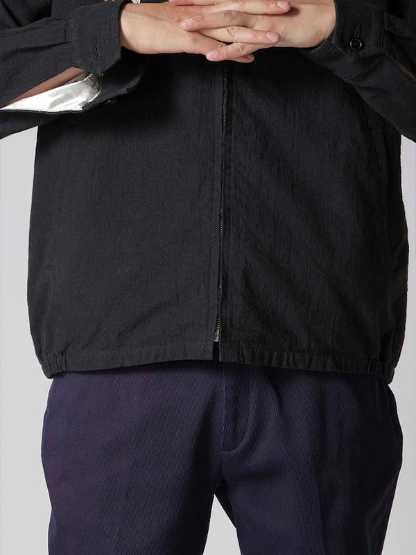 【Y's for men - ワイズフォーメン】"Y's for men × MASSES" SOUVENIR BLOUSON(ブルゾン/ブラック)
