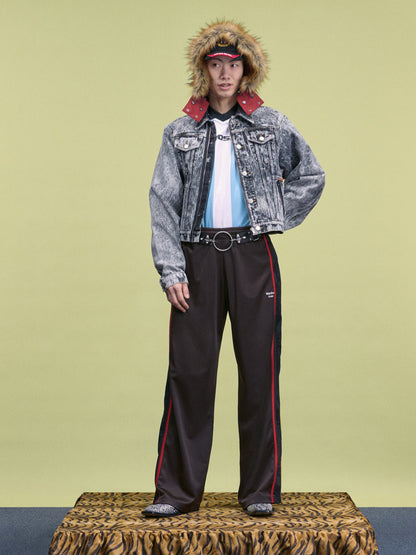 【Martine Rose  - マーティンローズ】WIDE LEG TRACKPANT / BROWN (トラックパンツ/ブラウン)
