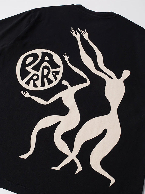 【by Parra - バイパラ】PLAY BALL T-SHIRT / BLACK (Tシャツ/ブラック)