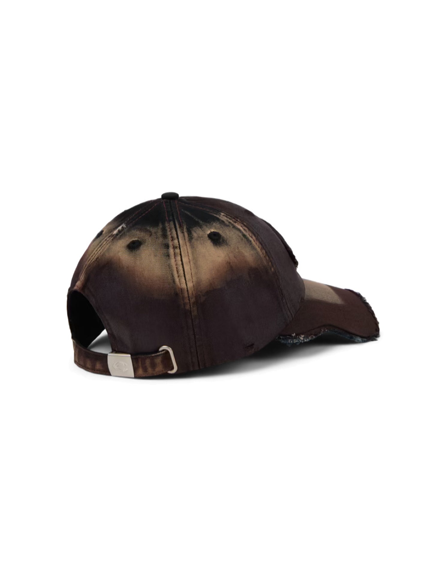 【CAMPER LAB  - カンペールラボ】DISTORTED WASHED SPRAYED CAP / BURGUNDY (キャップ/バーガンディ)