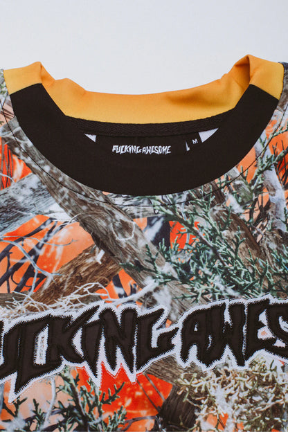 【Fucking Awesome- ファッキングオーサム】RAPID SHORT SLEEVE JERSEY /  ORANGE CAMO（Tシャツ/オレンジカモ)