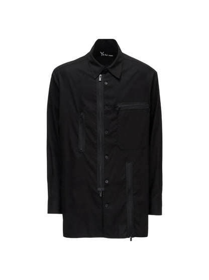 【Y's for men - ワイズフォーメン】REMAKE SHIRT TYPE 4 / BLACK (ジャケット/ブラック)