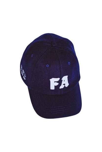 【Fucking Awesome- ファッキングオーサム】CLG WOOL STRAPBACK 2  / NAVY（キャップ/ネイビー)