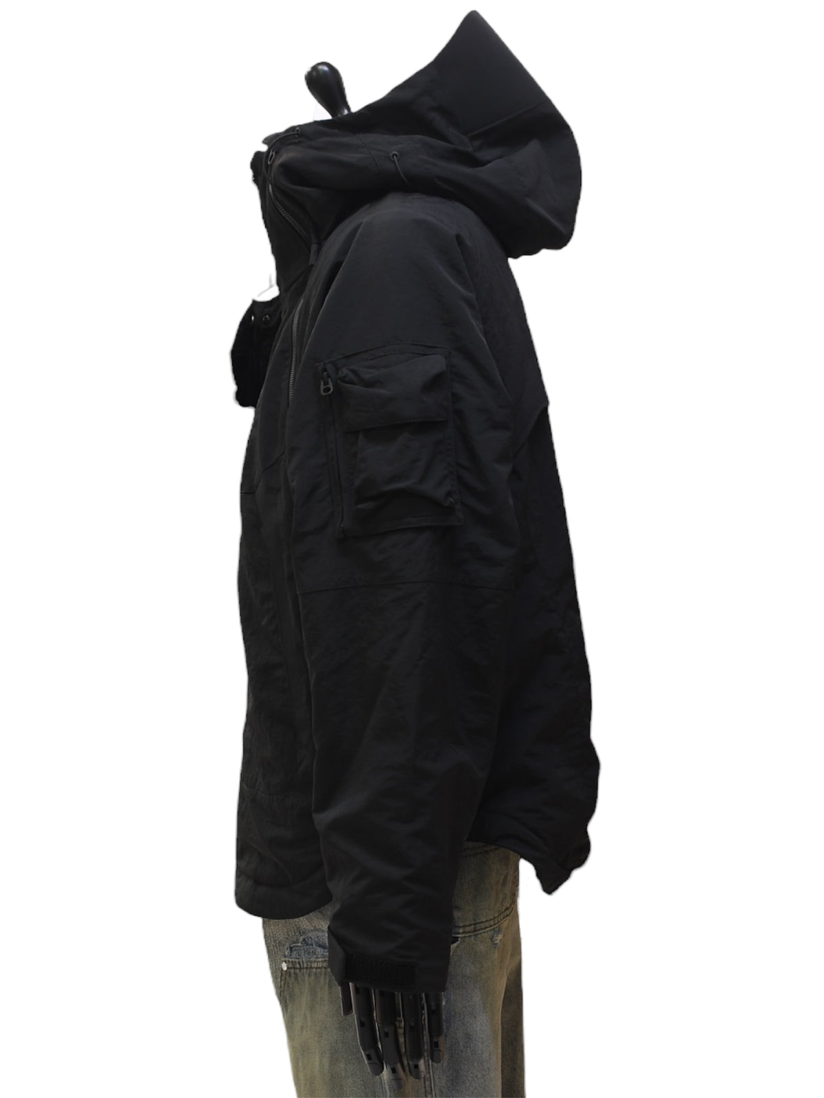 【JG1 - ジェージーワン】AERO FUSION ANORAK / BLACK （アノラックジャケット/ブラック)