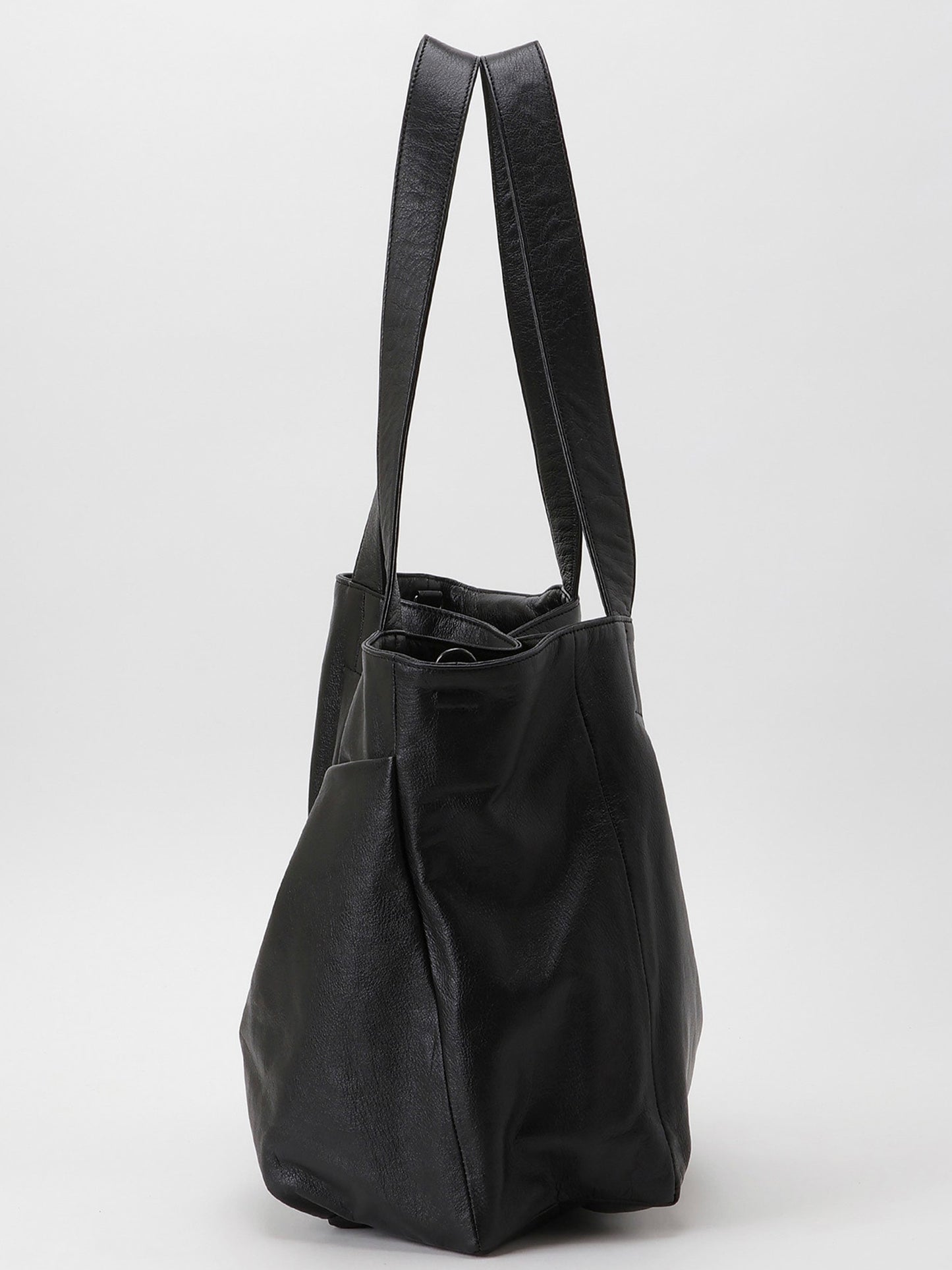 【Discord Yohji Yamamoto - ディスコード ヨウジヤマモト】PLUCK TOTE / Black (バッグ/ブラック)