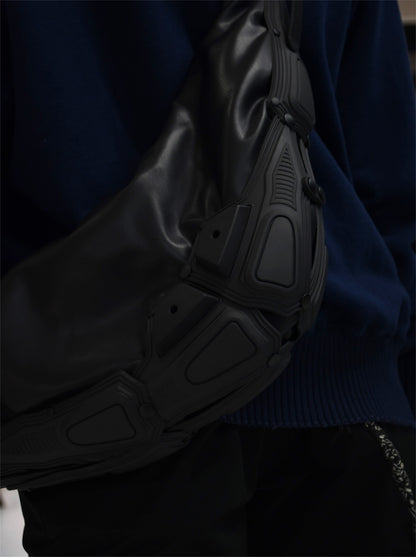 【INNERRAUM - インナーラム】Module M03 HALF MOON BAG / BLACK MATT（バッグ / ブラックマット）