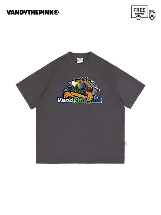 【VANDY THE PINK - ヴァンディー・ザ・ピンク】SOFTWORKS TEE  (Tシャツ/グレー)