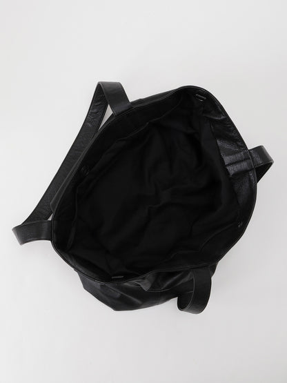 【Discord Yohji Yamamoto - ディスコード ヨウジヤマモト】PLUCK TOTE / Black (バッグ/ブラック)