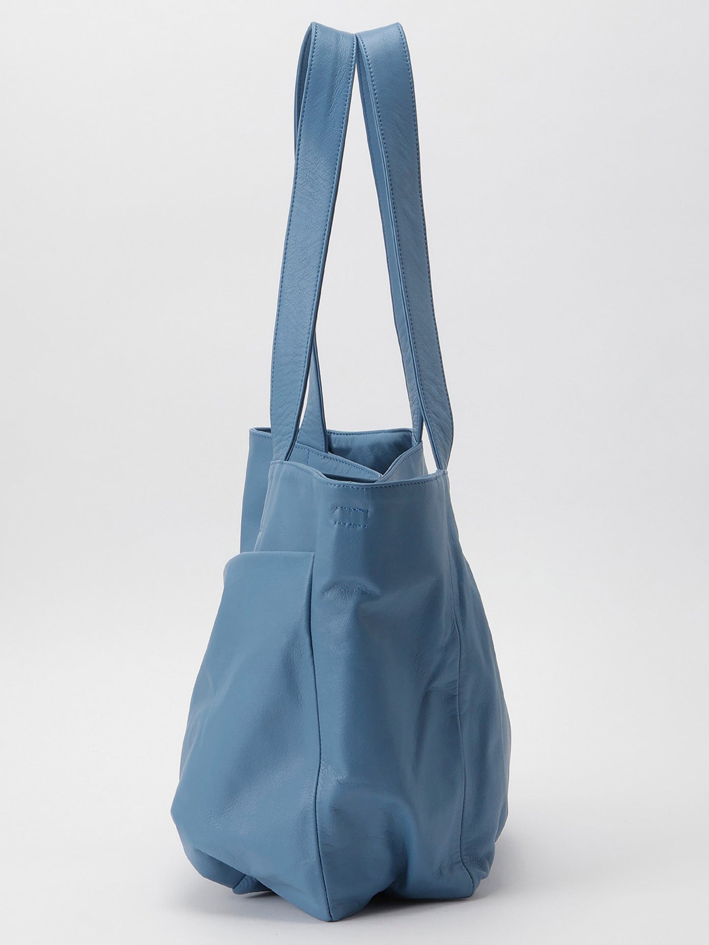 【Discord Yohji Yamamoto - ディスコード ヨウジヤマモト】PLUCK TOTE / L.Blue (バッグ/ライトブルー)
