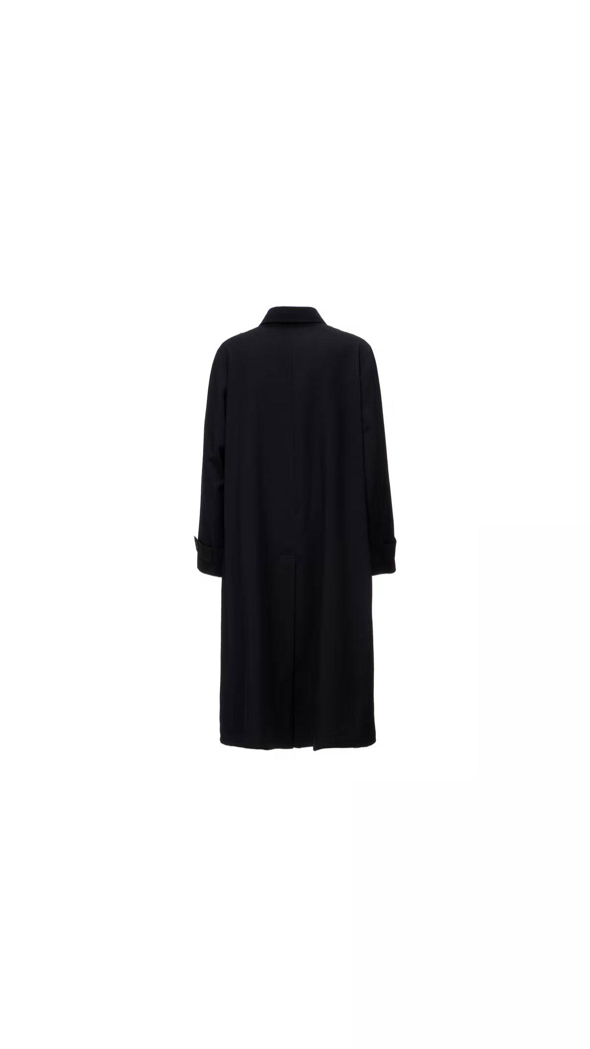 Y's for men - ワイズフォーメン】WOOL GABARDINE STAND COLLAR COAT