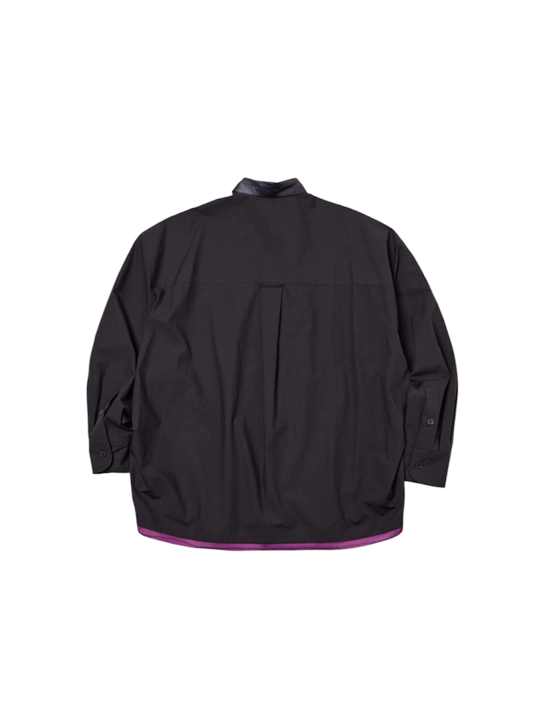【kolor BEACON - カラー ビーコン】26WBM-B04144-08 Tops  / BLACK (シャツ/ブラック）