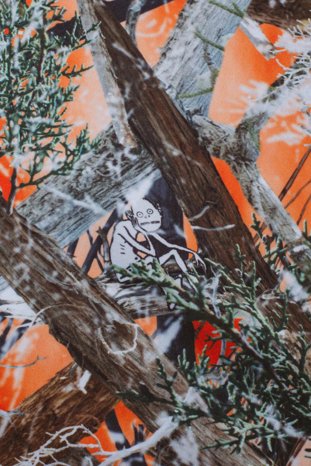 【Fucking Awesome- ファッキングオーサム】RAPID SHORT SLEEVE JERSEY /  ORANGE CAMO（Tシャツ/オレンジカモ)