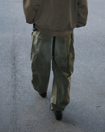 【ANACHRONORM - アナクロノーム】FADED CARGO EASY PANTS / OLIVE (パンツ/オリーブ)