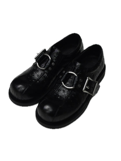 【Martine Rose  - マーティンローズ】O RING BULB TOE / BLACK (シューズ/ブラック)