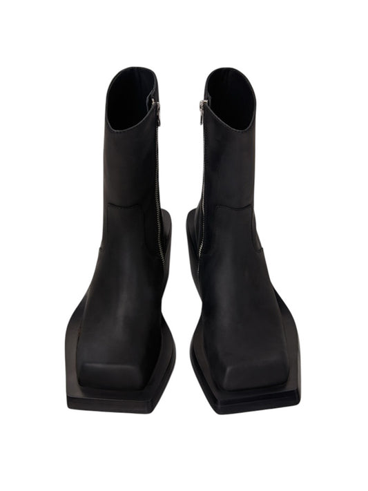 【CAMPER LAB  - カンペールラボ】QUETAL BLACK NUBUCK BOOTS / BLACK (ブーツ/ブラック)