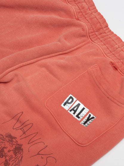 【PALY HOLLYWOOD - パリーハリウッド】BELLA MCGOLDRICK© X CHELSEAY HOTEL SWEATPANT / ORANGE(ボトムス/オレンジ)